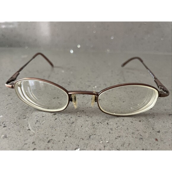 Guess GU 1184 CL BRN 42-19-130 FLEX HINGES Brown Full Rim Eyeglasses Frames ONLY - Picture 1 of 14